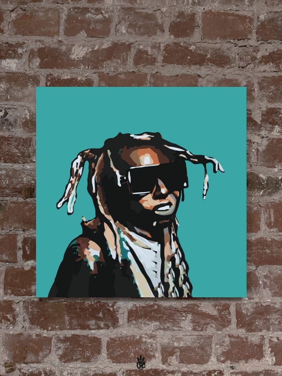LIL WAYNE картина по номерам на холсте — фото 1