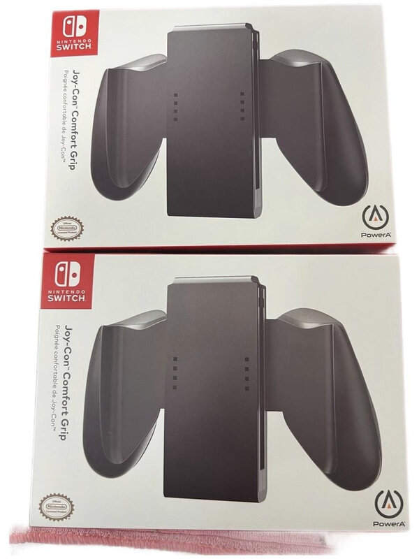 Рукоятка PowerA 1501064-01, для Nintendo Switch Joy-Con, черная, оригинал — фото 1