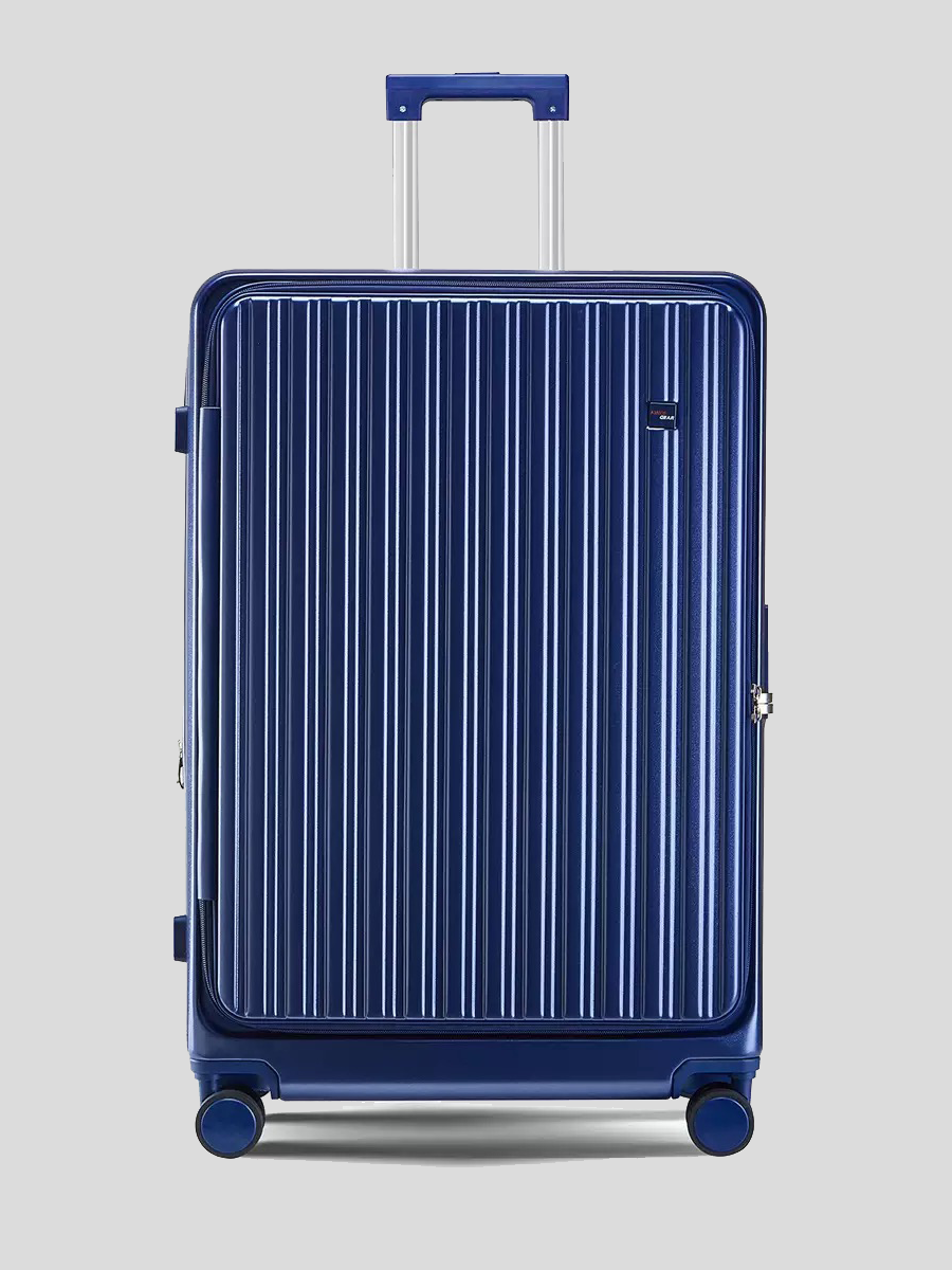 Чемодан , 38 л, синий — фото 1
