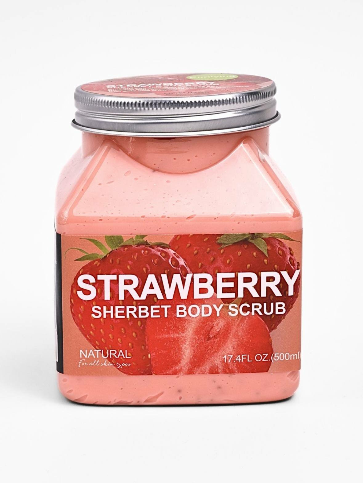 Скраб для лица и тела Phaenna, очищающий, для всех типов кожи