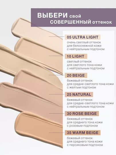 Тональный крем Luxvisage Skin Evolution soft matte blur effect, для лица, тон 10, 35 мл — фото 1