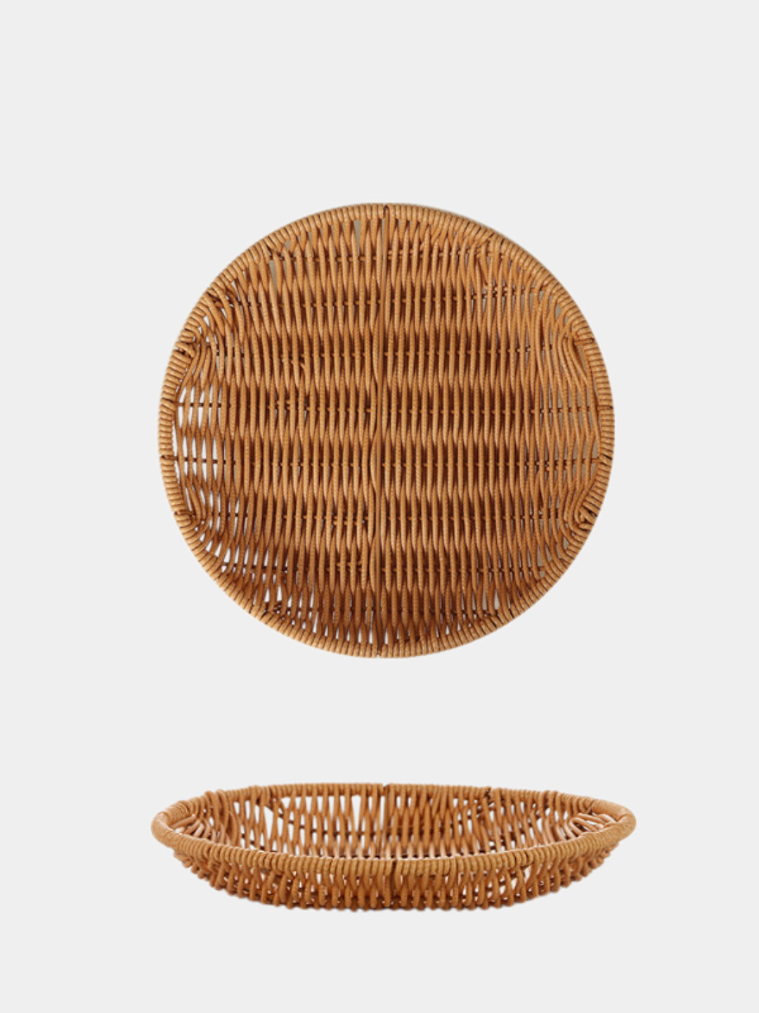 Корзина для хлеба (Сухарница) круглая