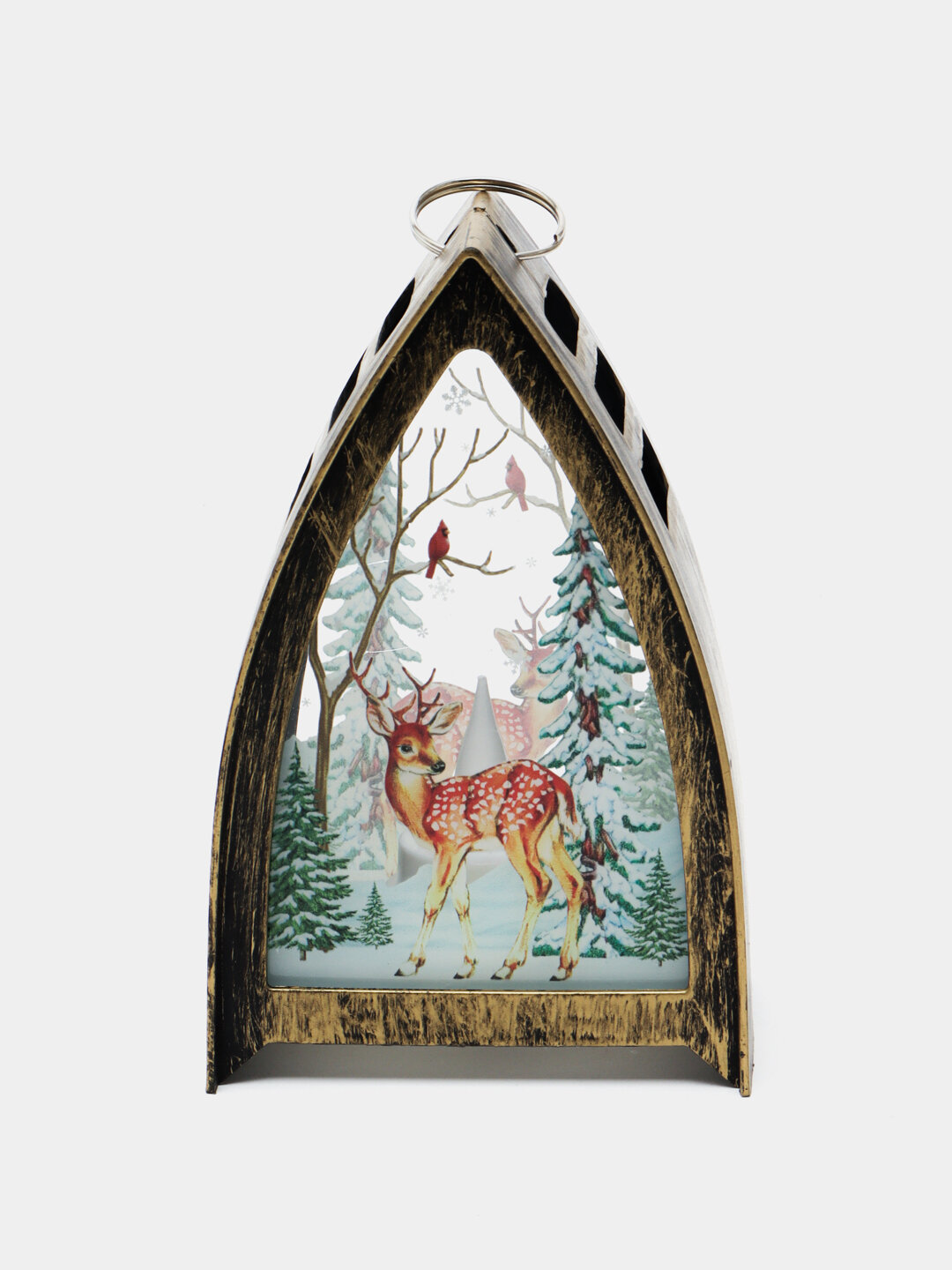 Новогодние, рождественские фонарики, украшение на ёлку. размер 15см