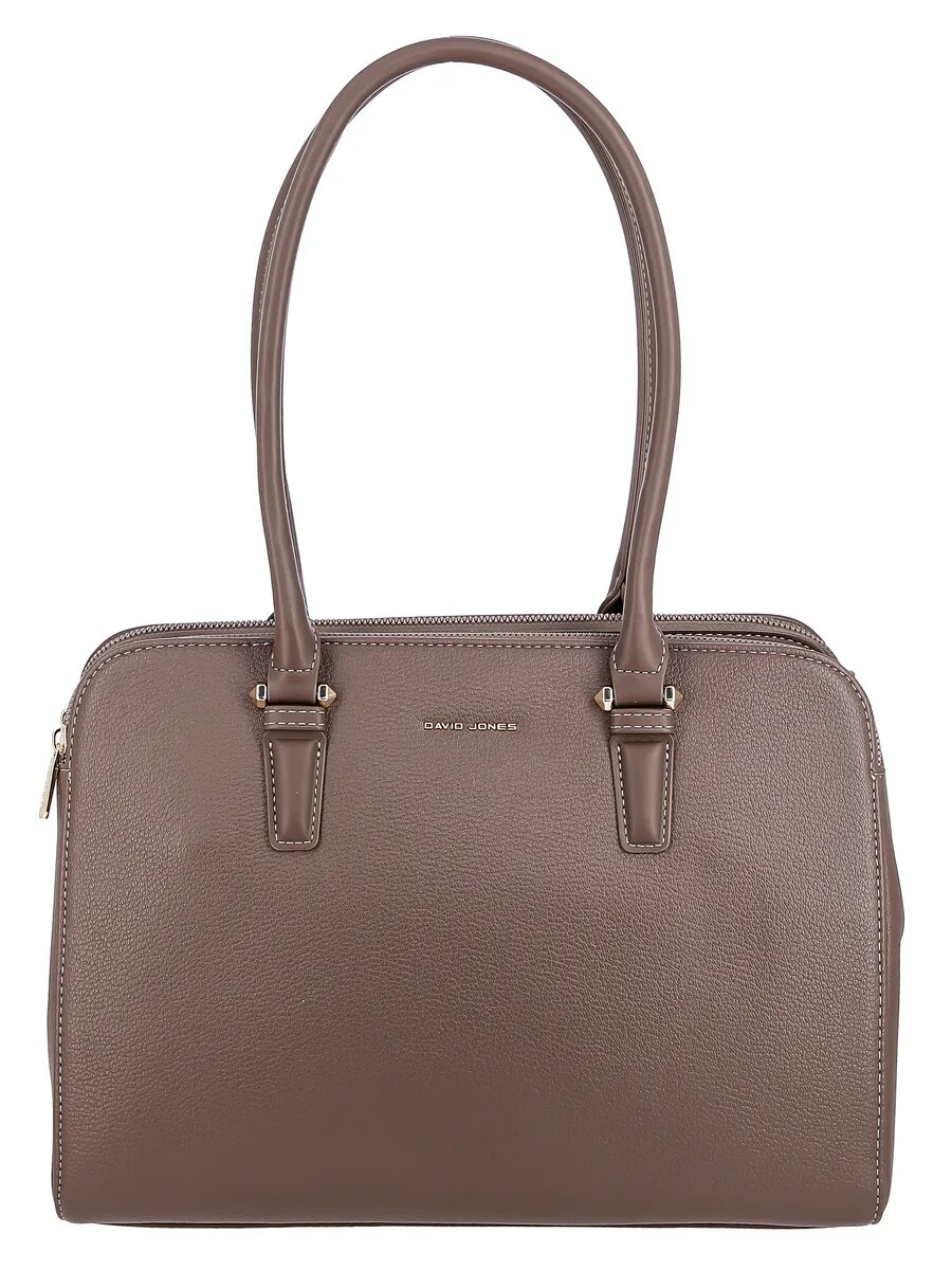 Сумка тоут DAVID JONES, темно-коричневый — фото 1