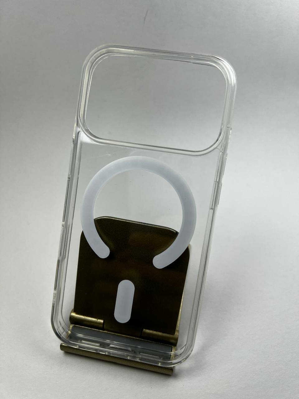 Прозрачный чехол MagSafe для iPhone 17 Pro , пластик и силикон, ультратонкий, для айфон