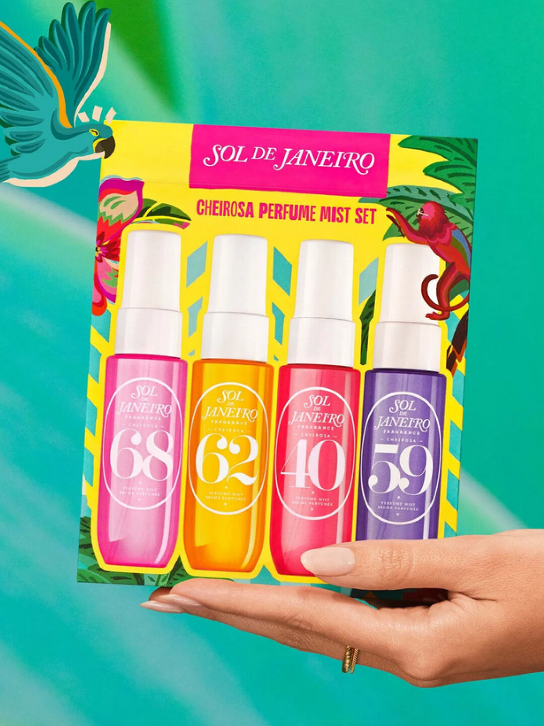 Набор Туманов для волос и тела Sol de Janeiro cheirosa, 4 в 1
