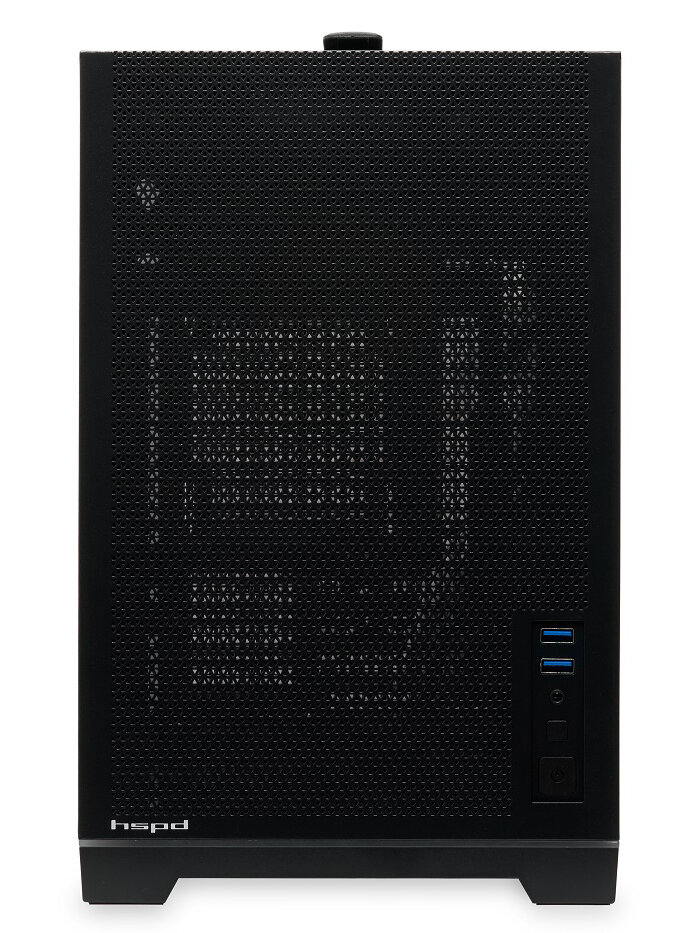 Корпус для ПК без БП HSPD M211 (M211-TGBK) — фото 1