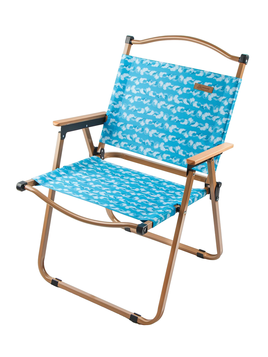 Кресло садовое складное 54×66×78,5 см ARIZONE голубой (42-535477)