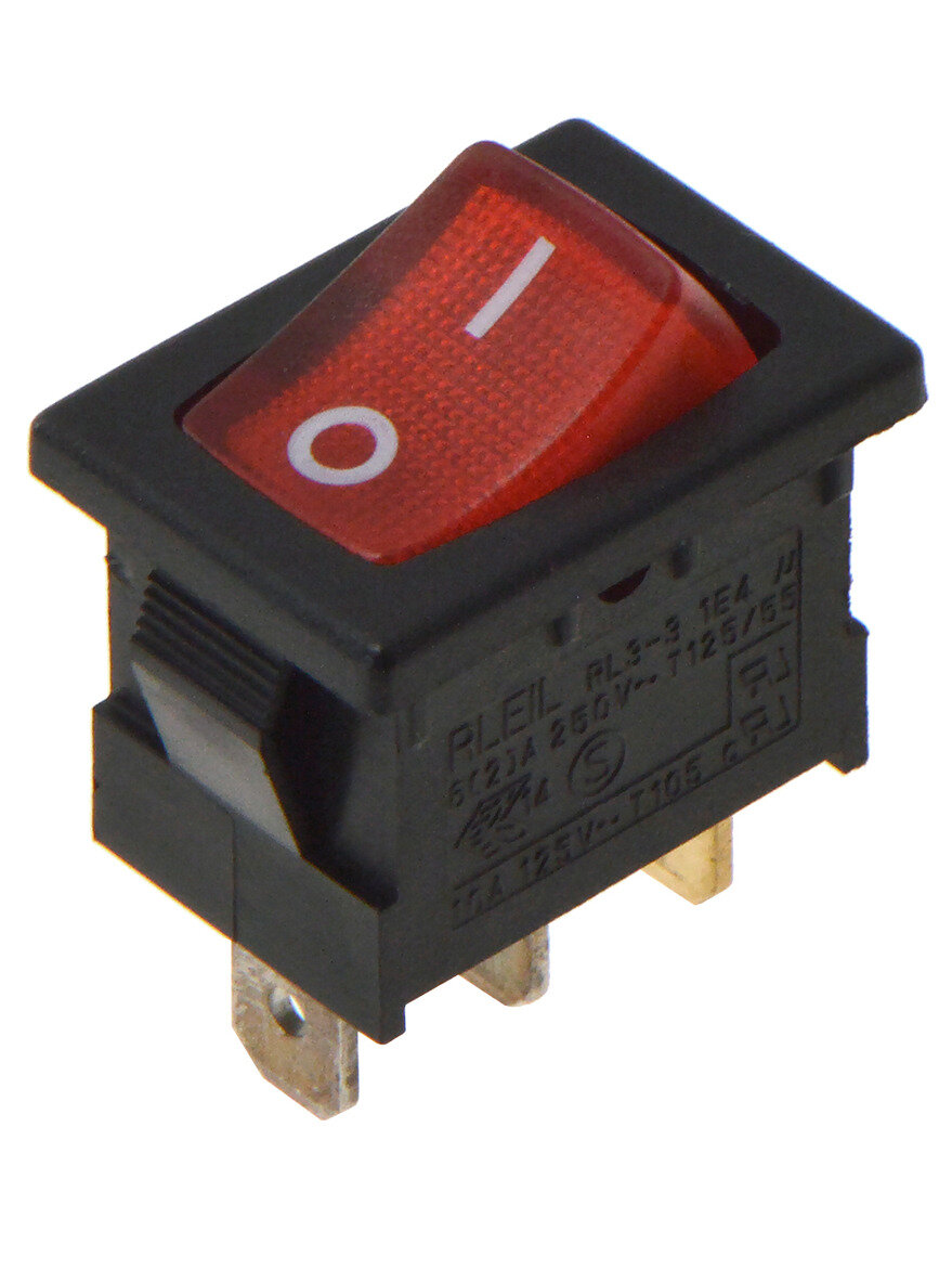 Выключатель RL3-3 1E4 6(2)A250V T125/55 для пушки тепловой ELITECH ТП 75ДП