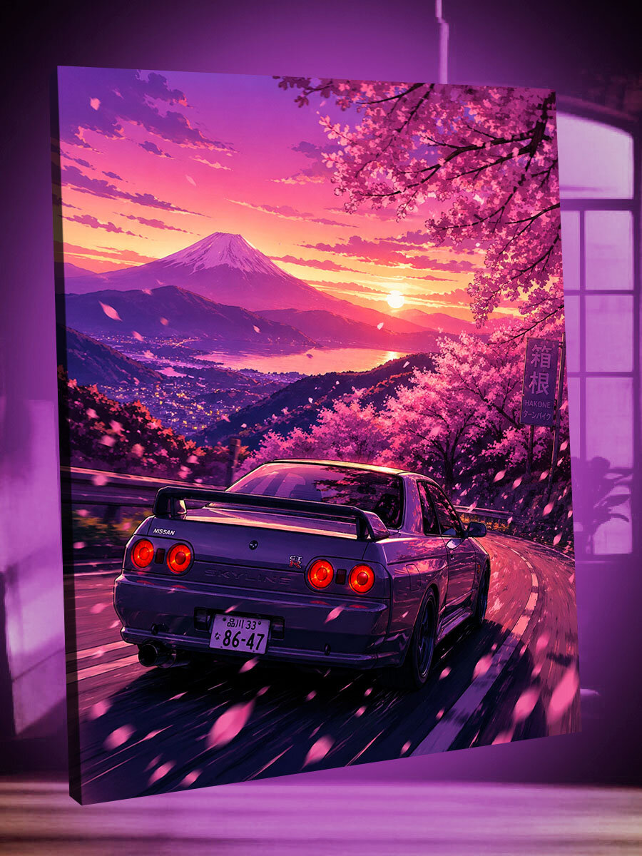 Интерьерная картина Nissan Skyline GT-R R32