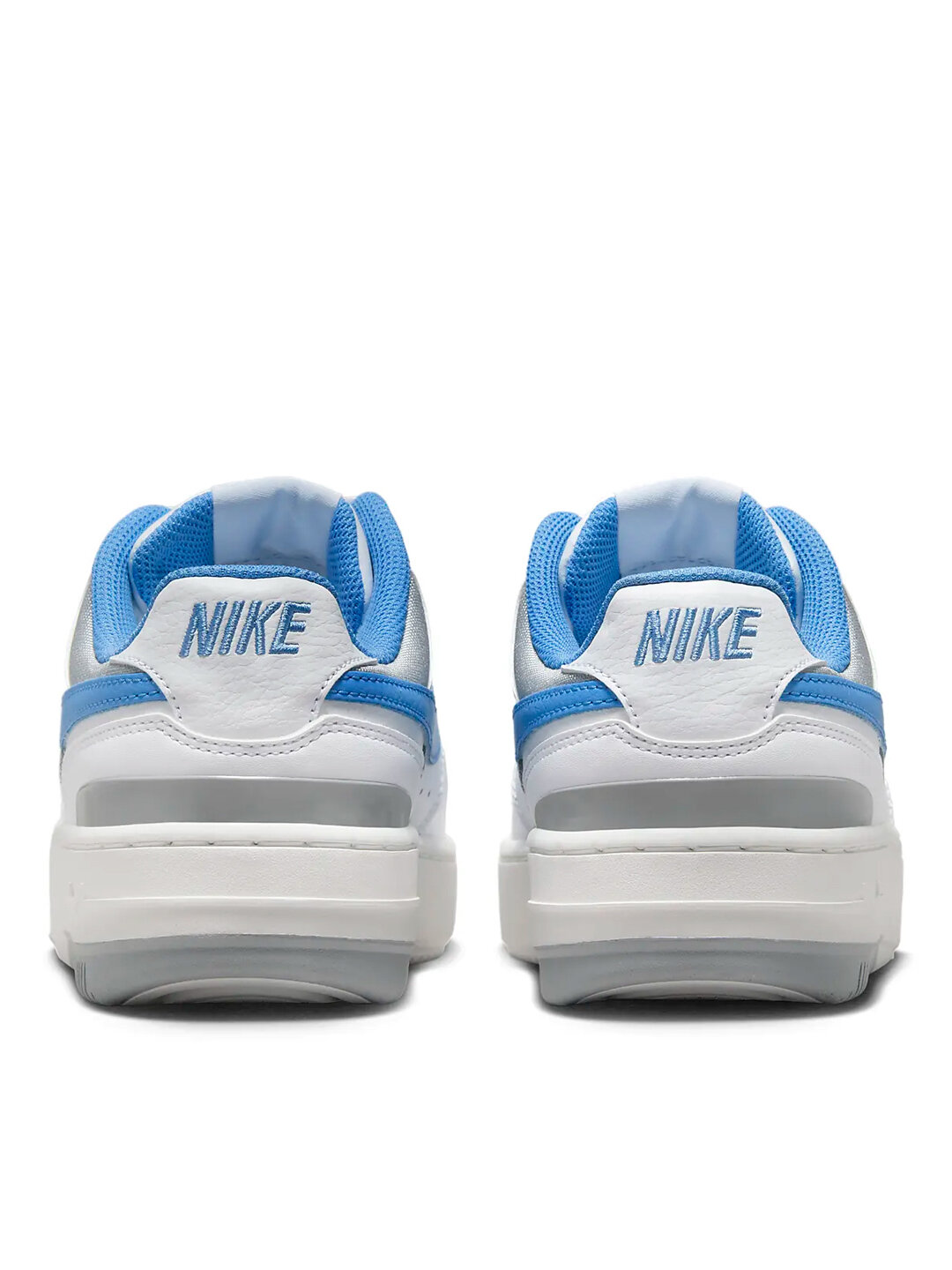 Кроссовки NIKE Gamma Force, размер 5 US, Hvid/Light Smoke Grey/Summit White/University Blue — фото 1