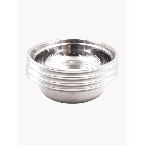 4 шт. Миска металлическая 