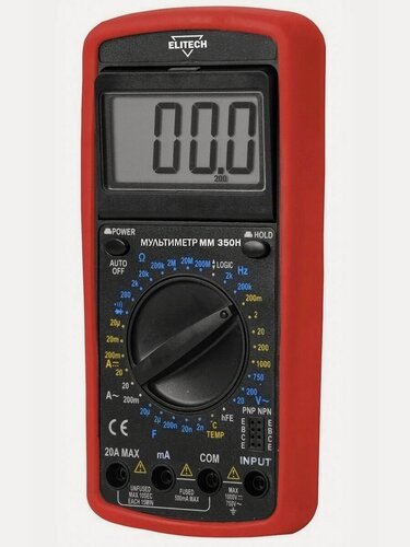 Изображение товара Мультиметр ELITECH ММ 350Н