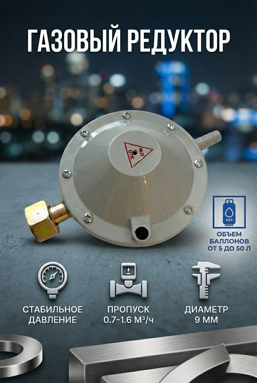 Редуктор газовый РДСГ 1-1.2 "лягушка" — фото 1