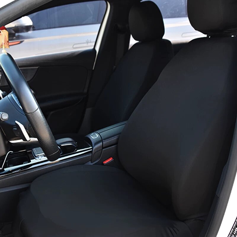 A-Style черный универсальный автомобильный чехол на сиденье переднего ряда, летняя дышащая ткань, подходит для разных