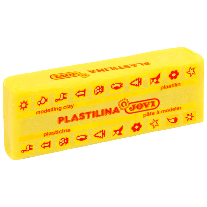 15 шт. Пластилин растительный JOVI, желтый, 150г