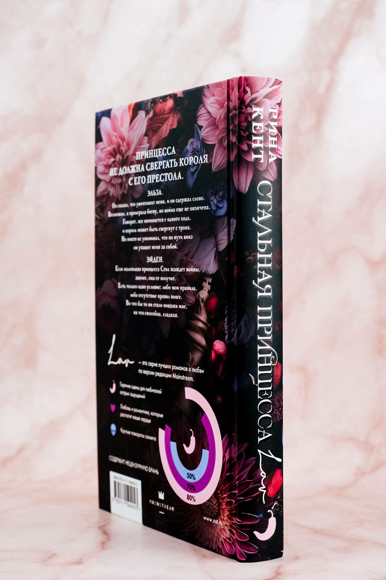 Книга Кент Р "Стальная Принцесса" АСТ, твердый переплет, современная проза — фото 1