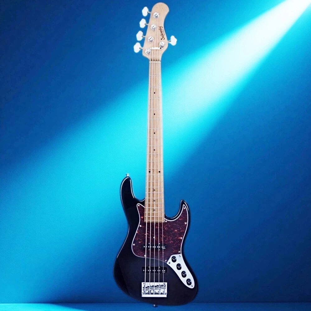 Бас-гитара Sadowsky Vintage JJ 5 Maple BKSHP