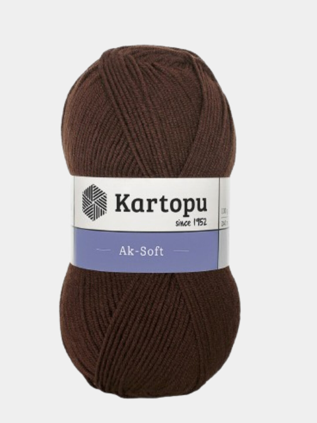 Пряжа Kartopu Ak-Soft гипоаллергенная, акриловая, 100 г, 250 м