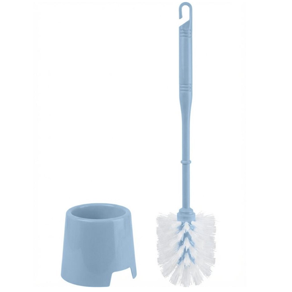 Ершик для унитаза напольный с подставкой PERFECTO LINEA Klinko грозовое небо (43-643804)