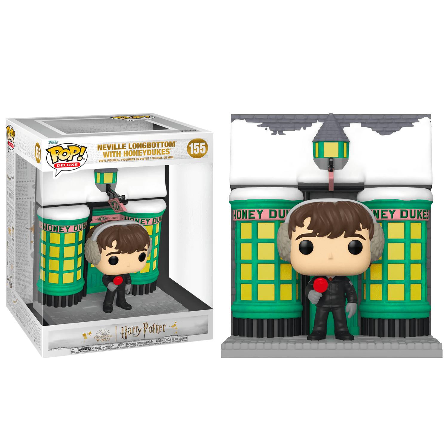 Фигурка Funko POP! Deluxe Harry Potter - Neville Longbottom with Honeydukes 65647 (155) Невилл Долгопупс — фото 1