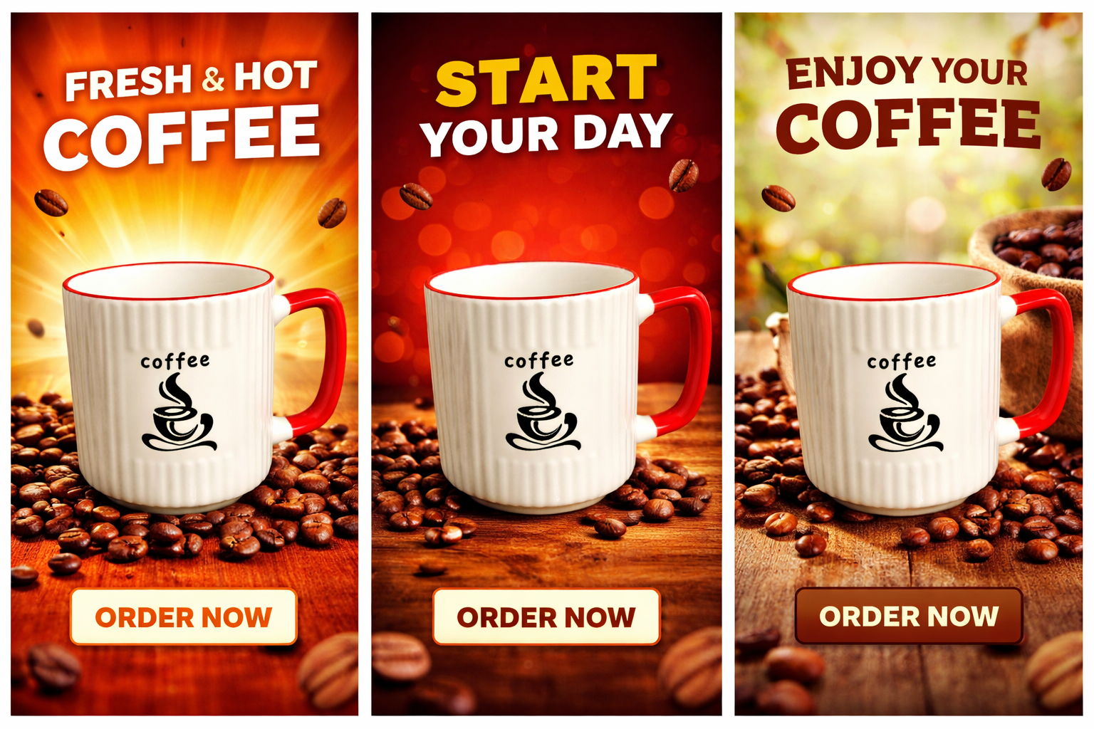 Кружка с красний ручкой и прочным корпусом. Подходит для горячих и холодных напитков. 400мл