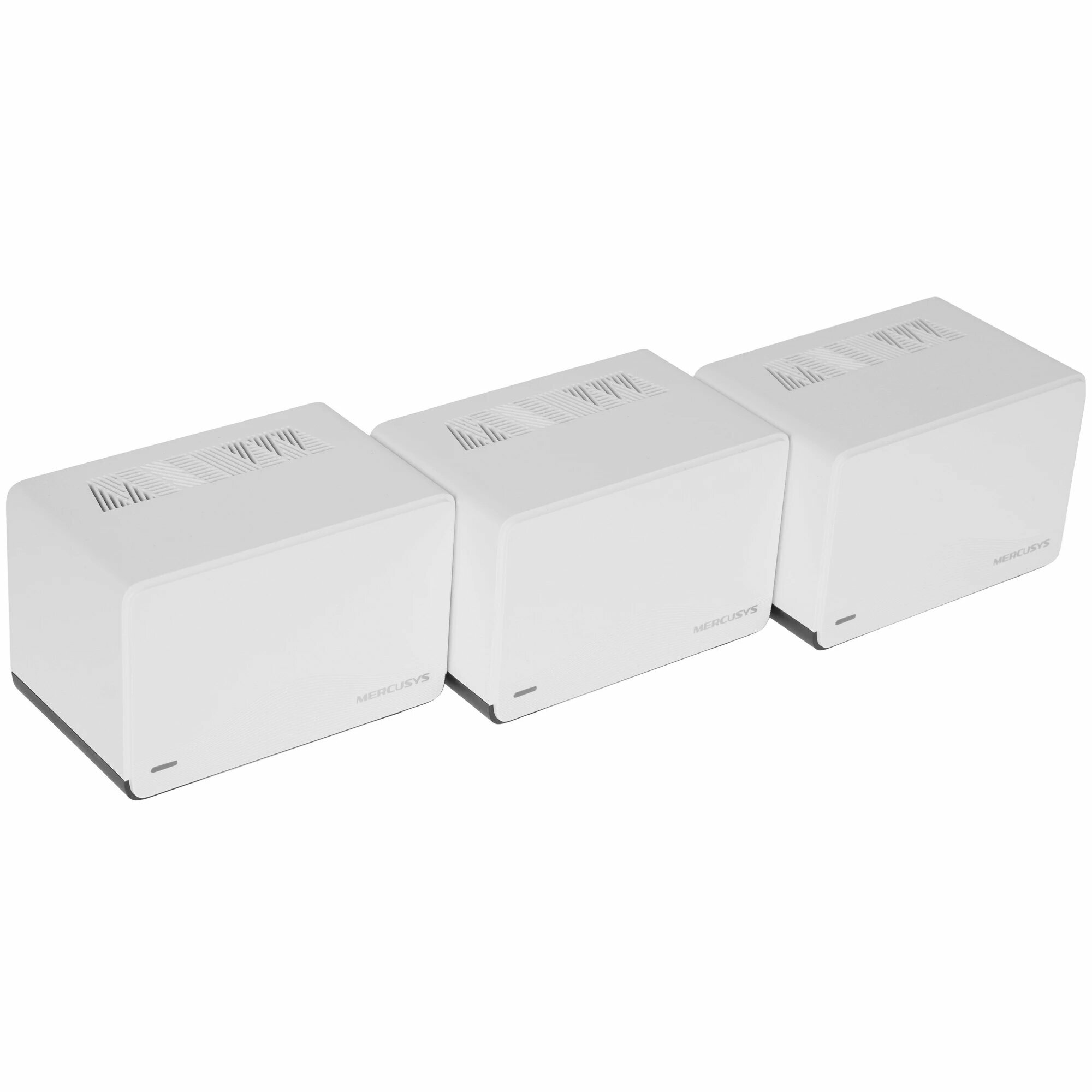 MESH-комплект Mercusys Halo H27BE (3-pack) Wi-Fi 7 BE3600, до 3568 Мбит/с, 2.5G WAN, 3 порта LAN/WAN, бесшовный Mesh