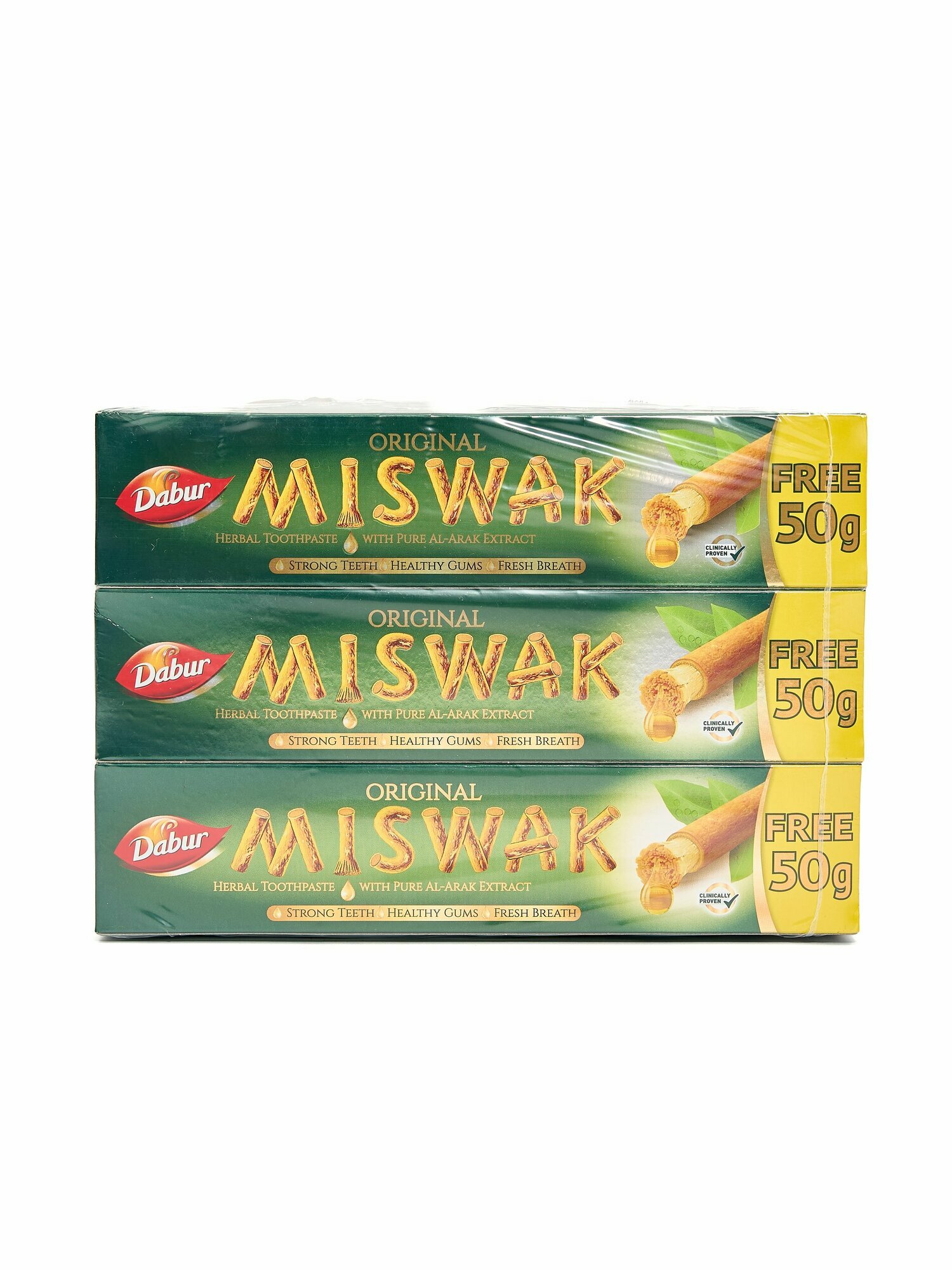 Зубная паста Dabur Miswak, набор 6х170 г