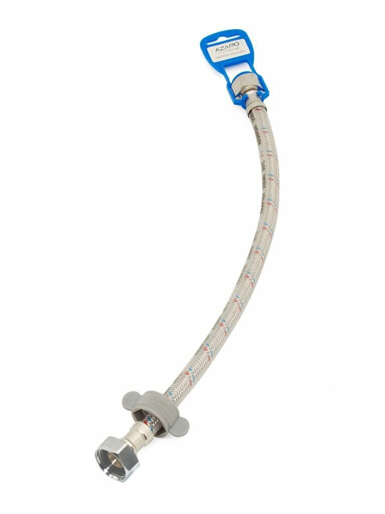 Подводка для воды AZARIO LUXe 1,5 м г/г (силик. оболочка) AZLux715