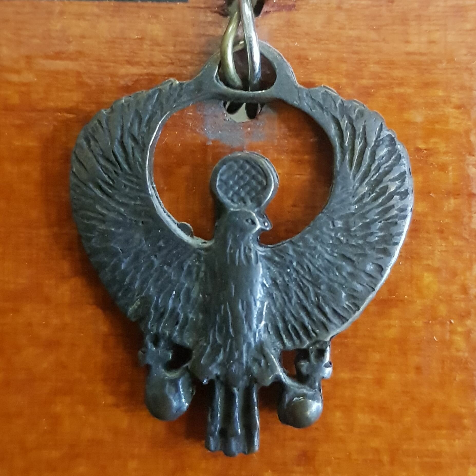 Амулет талисман защитный "Проводник души-зашищает от нерешительности и мечтаний, указывает путь" 3х3см, металлический, 060