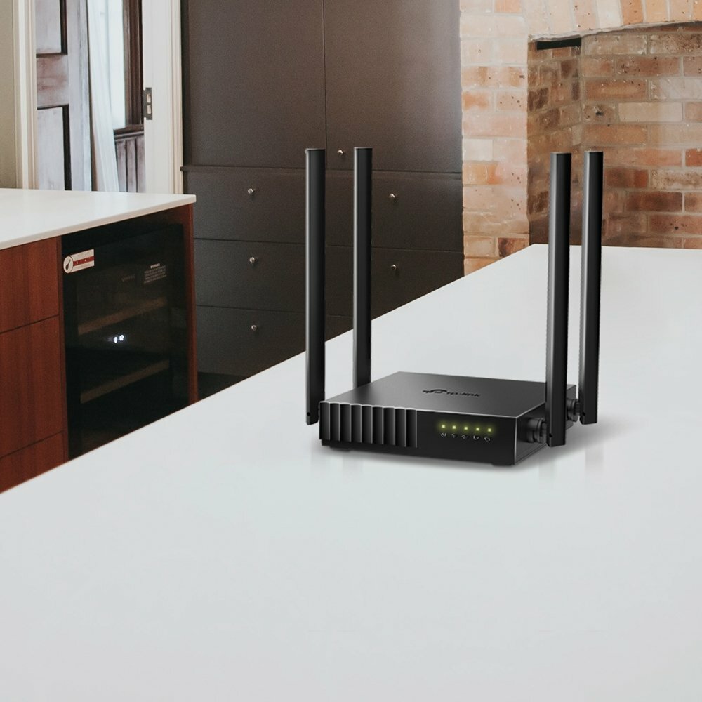 TP‑Link Archer C54 dual‑band AC1200 Wi‑Fi роутер, 2.4/5 GHz, 4 LAN порта, стабильный интернет и широкое покрытие