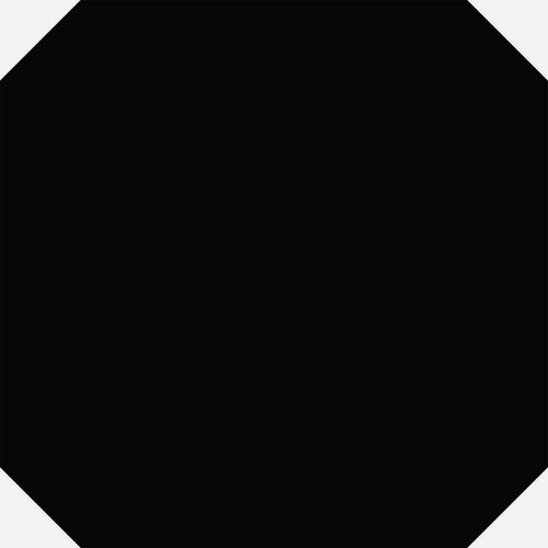 Изображение товара Керамогранит EQUIPE OCTAGON Negro Mate черный матовый 20x20 (25шт. 1м2)