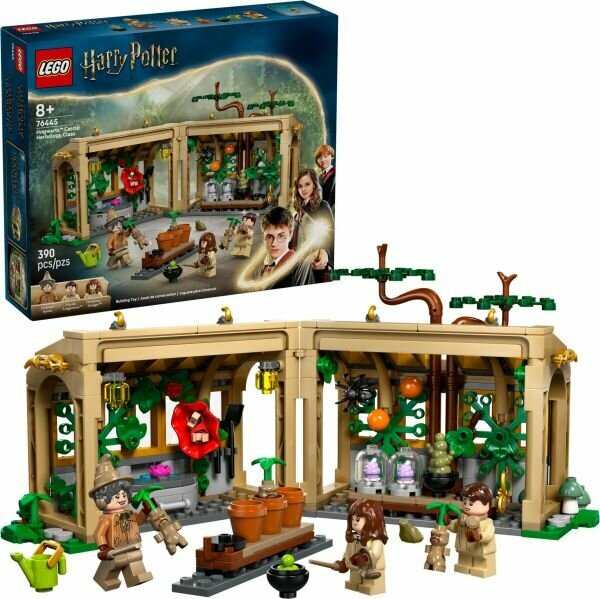 Lego 76445 Harry Potter Хогвартс: Урок травологии