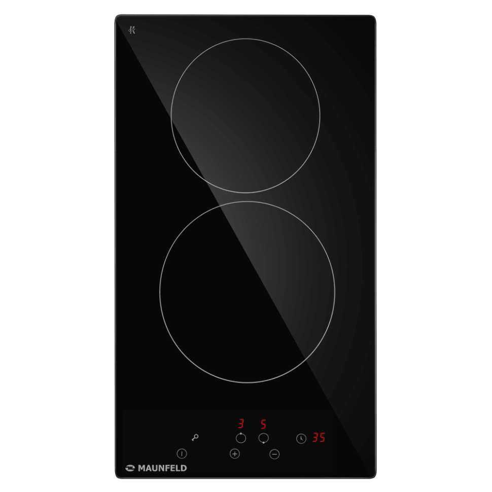 Варочная поверхность MAUNFELD AVCE3021BK, электрическая, 2 конфорки