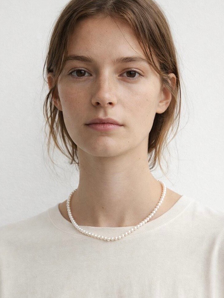 Чокер, жемчуг пресноводный