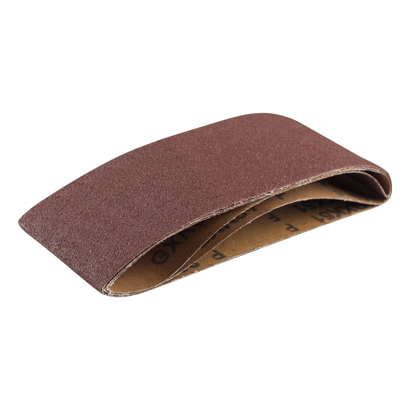 Лента абразивная бесконечная, P 80, 75 х 457 мм, 3 шт Matrix 74277