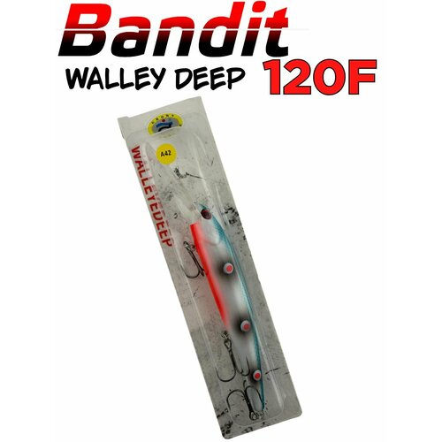 Bandit Walleye Deep воблер для троллинга 12см / Плавающая приманка бандит для рыбалки