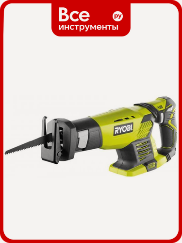 Изображение товара Аккумуляторная сабельная пила Ryobi ONE+ RRS1801M, резки различных материалов