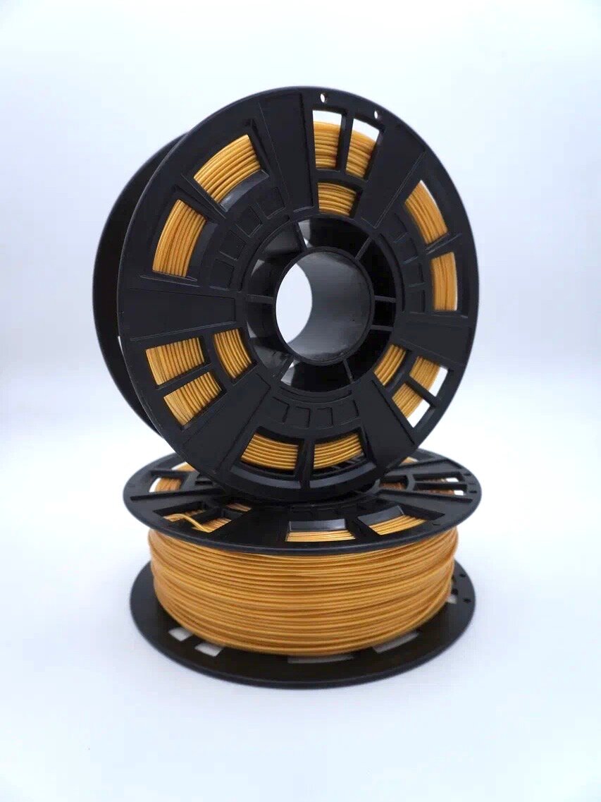 Пластик для 3D-печати Plastiq, PETG, золотой, диаметр 1,75 мм — фото 12