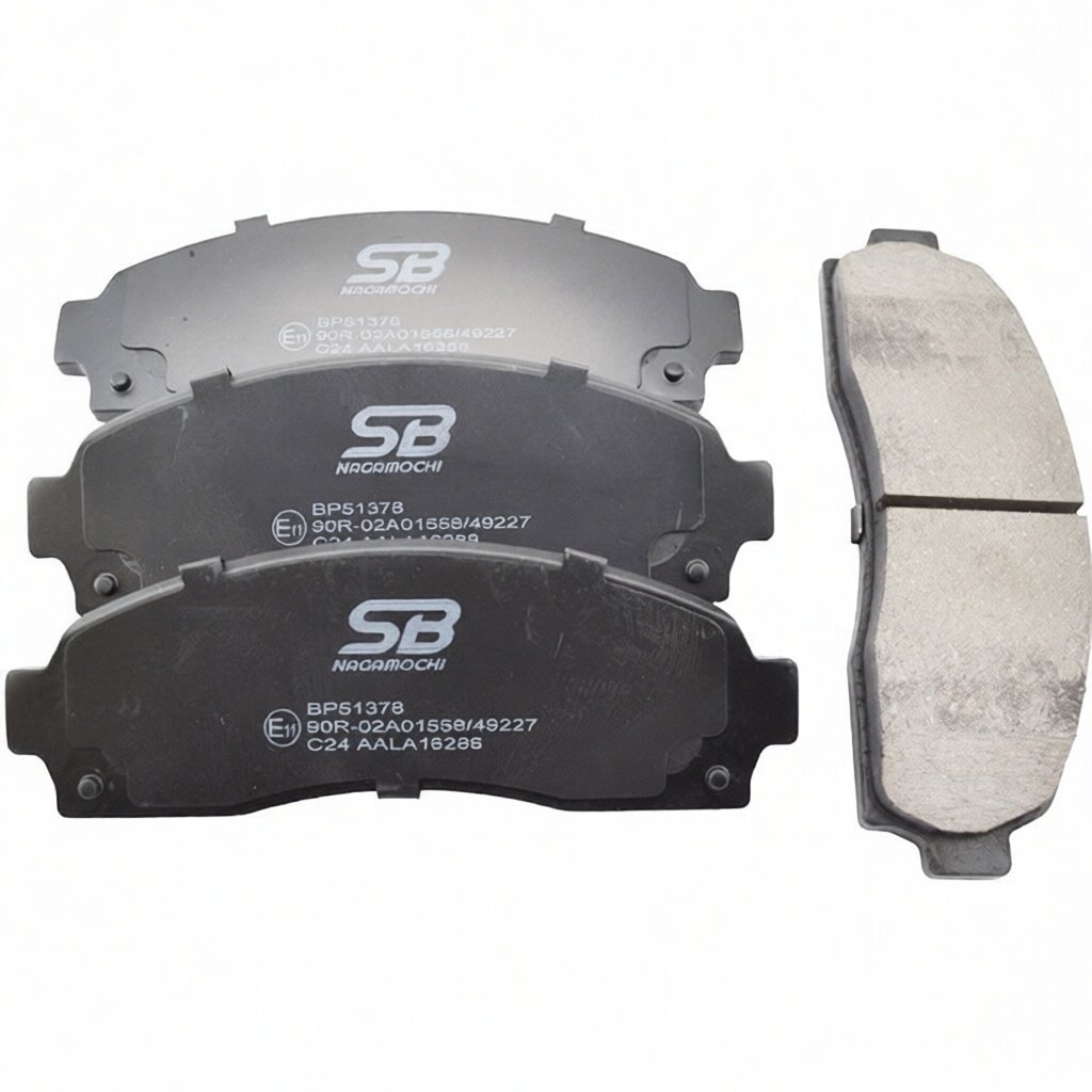 Колодки дисковые CH Equinox 3.4L 05-06, FO Explorer 4.0L 99-02, Ranger 4.0L 03-04 BP51378 SB Nagamoc