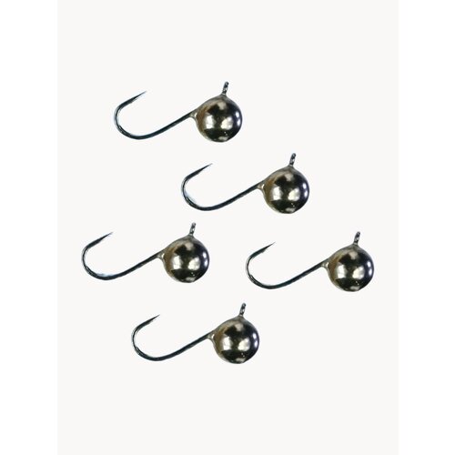 Мормышки шар вольфрамовые d6мм вес 2гр 5шт