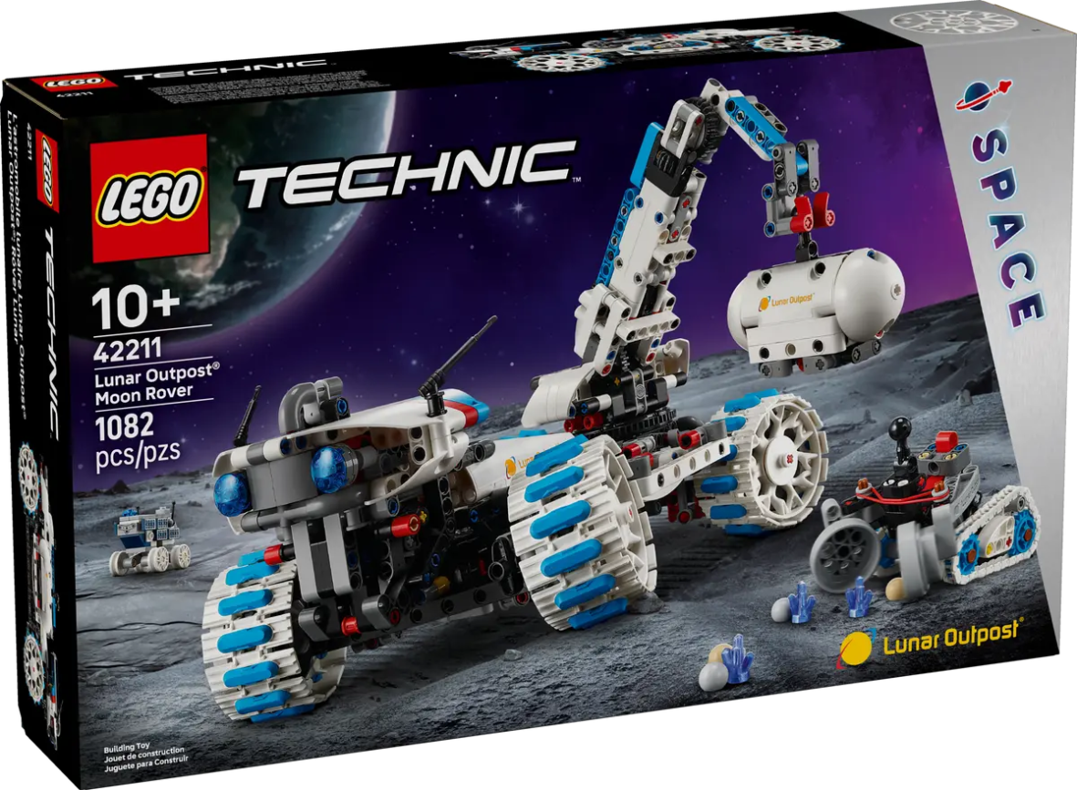 Конструктор LEGO Technic 42211 Луноход «Lunar Outpost» 1082 дет.