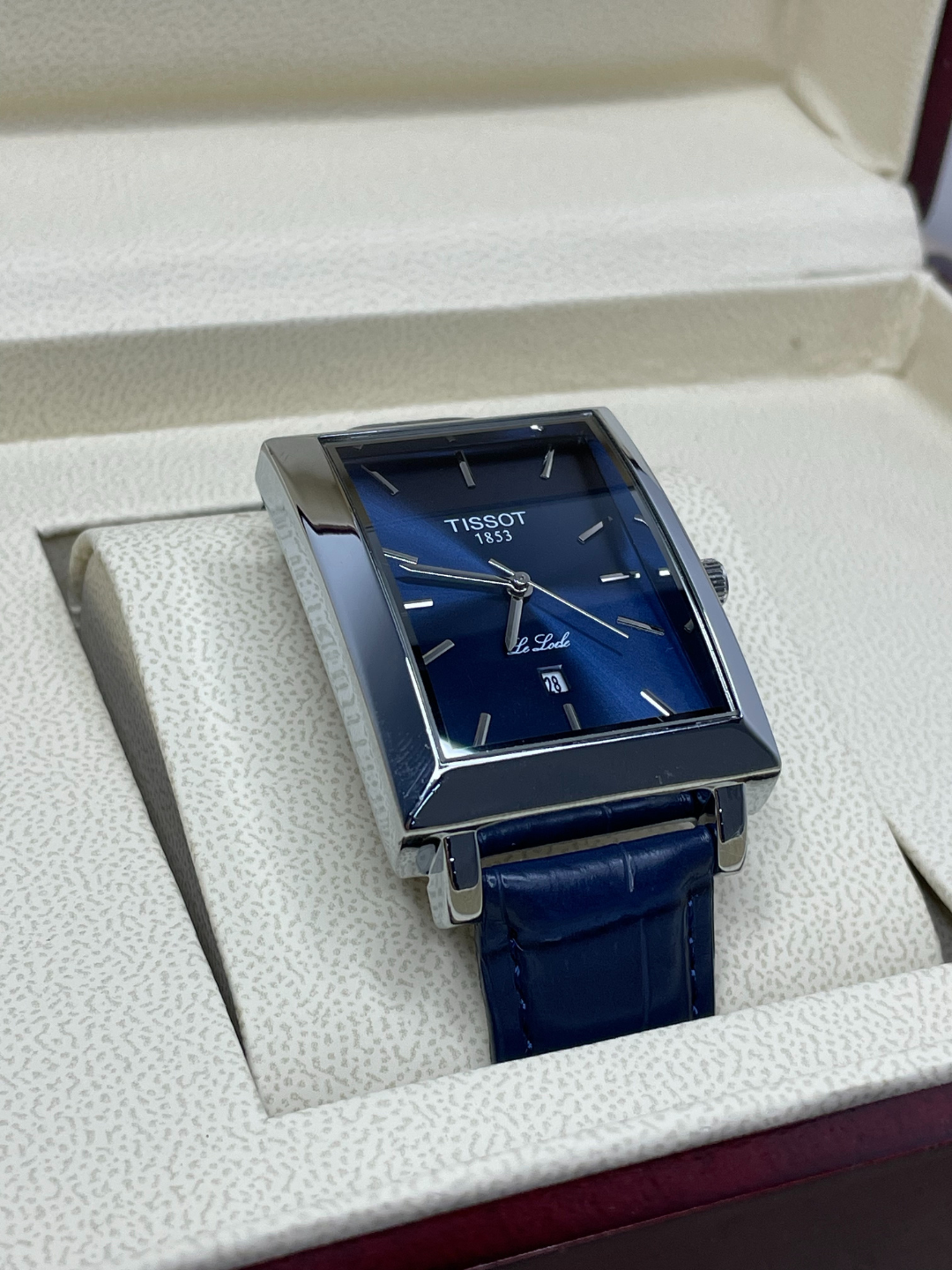 Наручные часы Классика, голубой, — фото 1