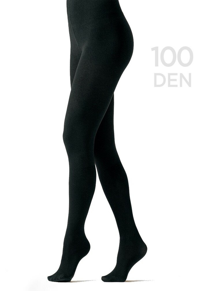Колготки, 100 den, 4 шт., размер M/L, 1012/черный