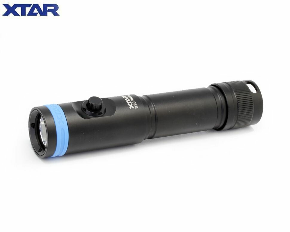 Подводный фонарь XTAR D20 Press 18650 Cree XP-L V6 103 метра 140 метров 1200 люмен (Комплект)