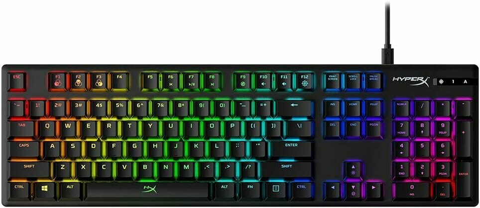 Игровая механическая клавиатура Hyperx Alloy Origins Linear Red Switch full Mechanical