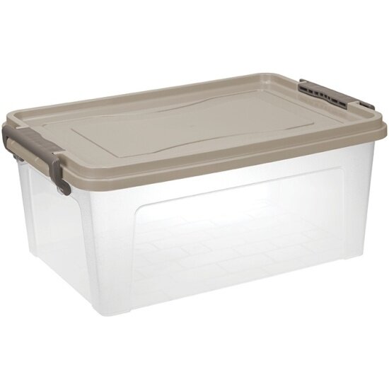 Контейнер Idea для хранения прямоугольный 20л 484х320х195мм М 2863 капучино