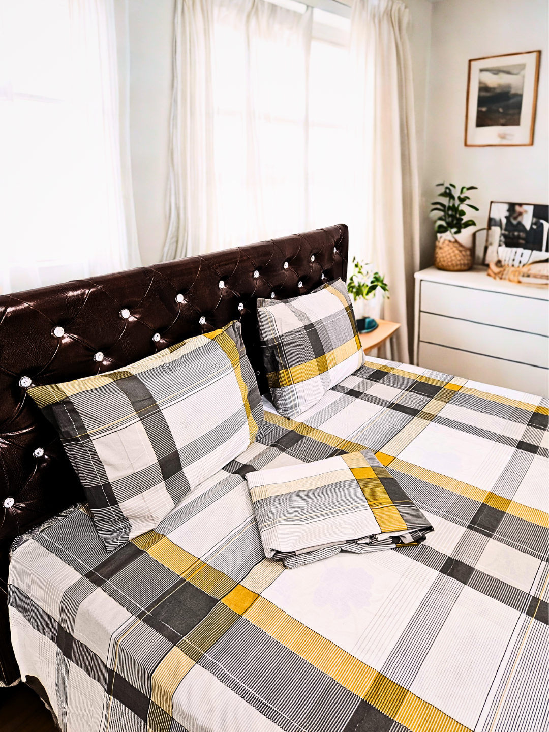 Комплект постельного белья "Поплин", двуспальный, 100 % хлопок — фото 1