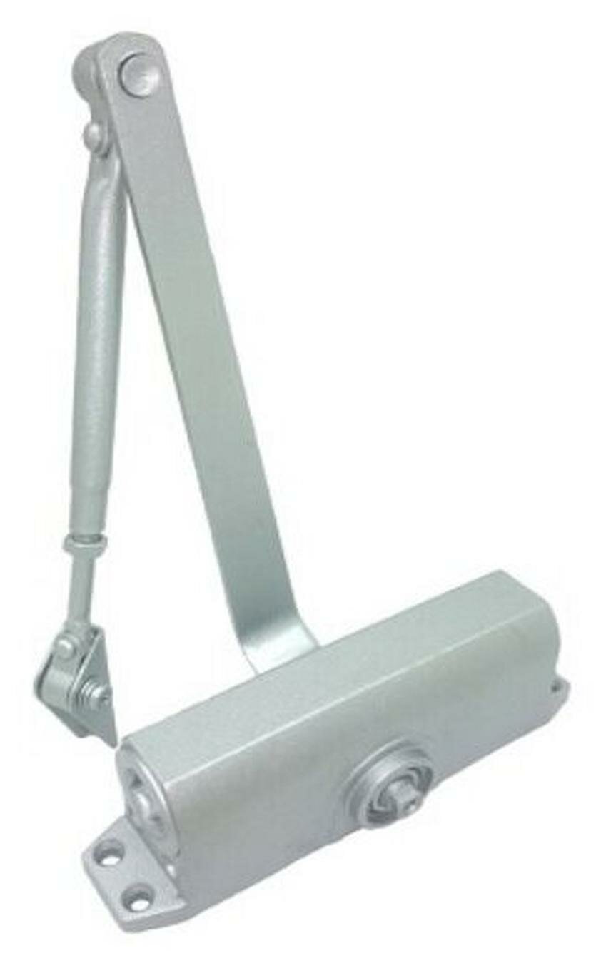 Доводчик дверной dorbus TS-80 для левых и правых дверей серебристый 80кг