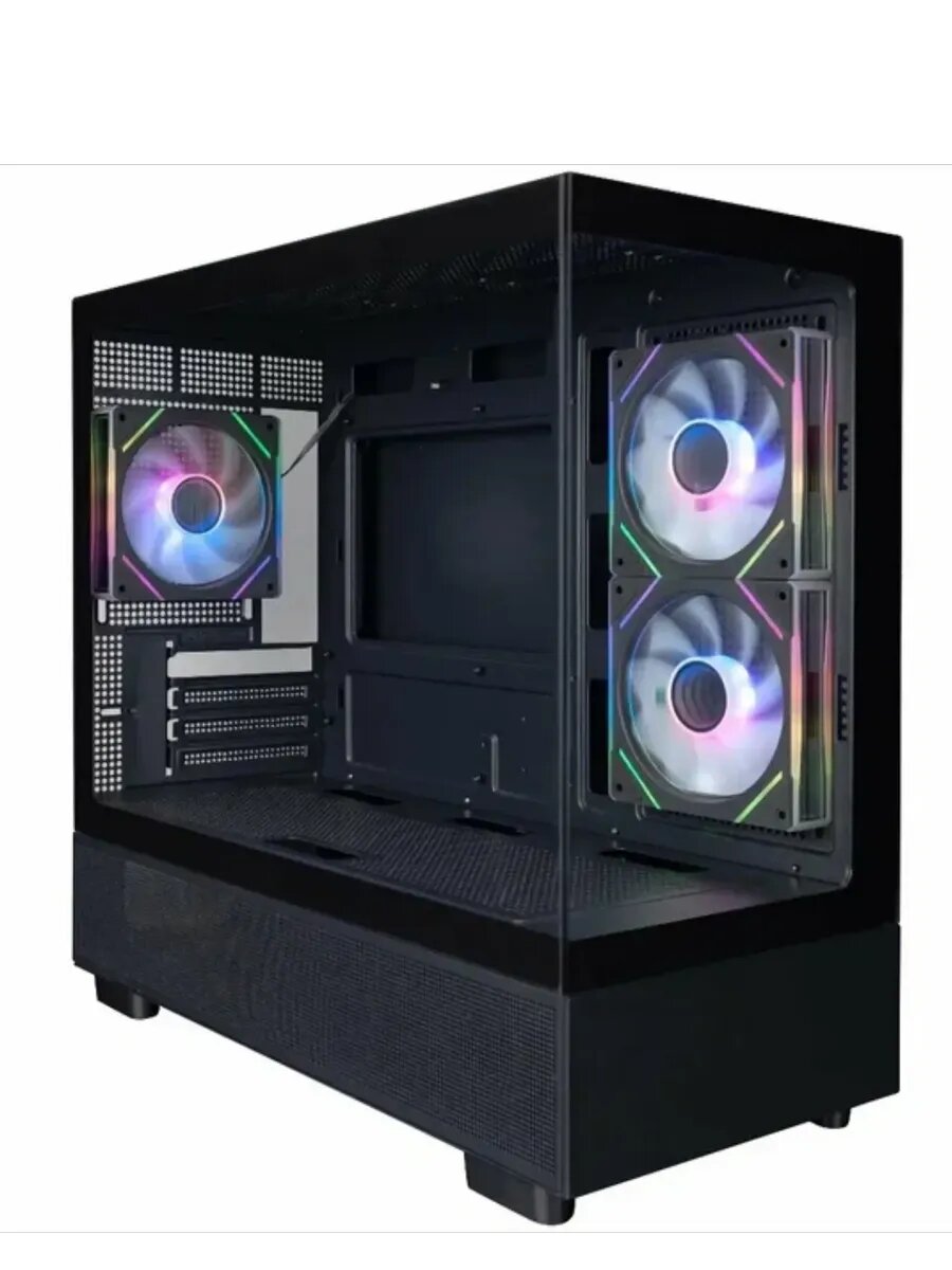 Корпус для компьютера MIKU Mi5 ARGB Black / mATX